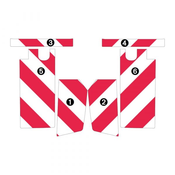 Kit Rouge-Blanc CL. A Standard - CITROËN C4 (2004-2010) – Image 3